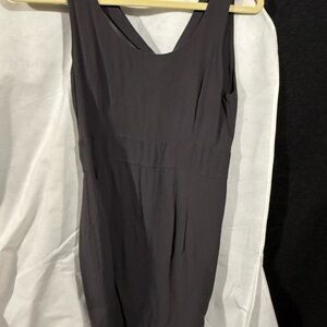 Elegant Black Sleeveless Dress